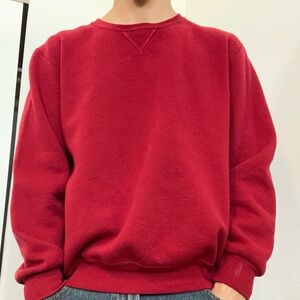 Vintage Dark Red Russell Athletic Crewneck | Quick Shipping